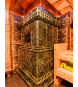 Изразцовая банная печь