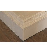 Изразцовый камин с «кракле».