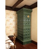 Тепловой изразцовый стояк.