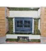 Изразцовый камин – печь.