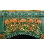 Изразцовый камин «По мотивам графики Билибина».