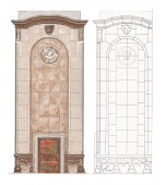 Изразцовая печь с «кракле».