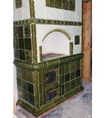 Изразцовая печь-камин.