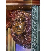 Победитель конкурса «Дизайн камина 2018» Изразцовый камин с панно «Жар птица»