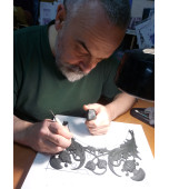 Изразцовая банная печь «Сказка»