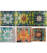 Воссозданные изразцы для объекта культурного наследия федерального значения