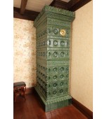 Тепловой изразцовый стояк.