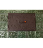 Изразцовая банная печь с лежанкой.