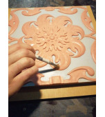 Воссозданные изразцы для объекта культурного наследия федерального значения