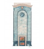 Изразцовая печь с «кракле».