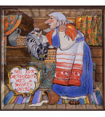 Изразцовый камин «Шутиха из тридевятого царства»