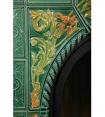 Изразцовый камин «По мотивам графики Билибина».