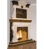 Изразцовый камин с панно «Тихая гавань»