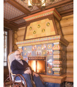 Изразцовый камин «Шутиха из тридевятого царства»