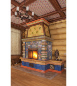 Изразцовый камин «Шутиха из тридевятого царства»