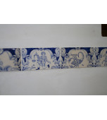 Русская печь, декорированная изразцами с сюжетами  «Знаки зодиака»      