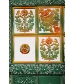 Изразцовый камин «По мотивам графики Билибина».