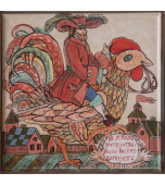 Изразцовый камин «Шутиха из тридевятого царства»