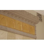 Изразцовый камин с «кракле».