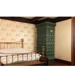 Тепловой изразцовый стояк.