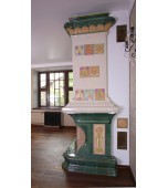 Изразцовый камин в стиле «Арт. нуво».