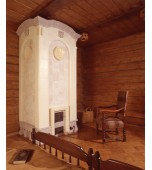 Изразцовая печь с «кракле».