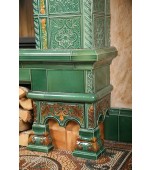 Изразцовый камин «По мотивам графики Билибина».