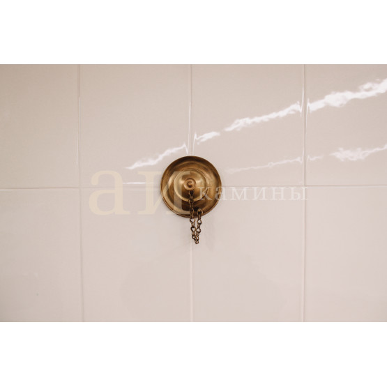 Изразцовая печь в Большом Спасоглинищевском пер.