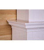 Изразцовый камин «Белая сказка»