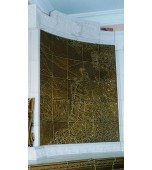 Изразцовый камин с панно «Ущелье»