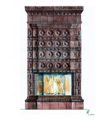 Изразцовый камин с эркером.