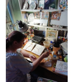 Изразцовая банная печь «Сказка»