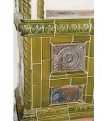 Изразцовая печь-камин.