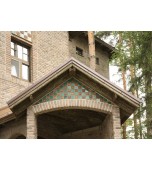 Фасадная керамика в английском стиле