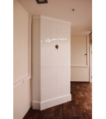 Изразцовая печь в Большом Спасоглинищевском пер.