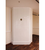 Изразцовая печь в Большом Спасоглинищевском пер.