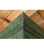 Изразцовая банная печь с лежанкой.