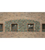 Фасадная керамика в английском стиле