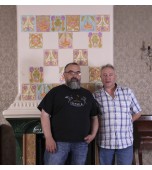 Изразцовый камин в стиле «Арт. нуво».