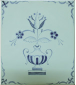 Русская печь, декорированная изразцами с сюжетами  «Знаки зодиака»      