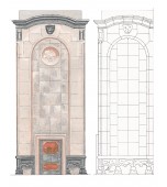 Изразцовая печь с «кракле».