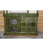 Изразцовая печь-камин.