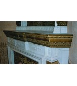 Изразцовый камин с панно «Ущелье»